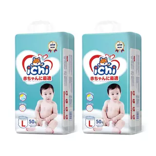 แพมเพิส 1 แถม 1 ichi Baby Pants ผ้าอ้อมเด็กสำเร็จรูป แพมเพิสเด็ก S/M/L/XL/XXL/3XL ผ้าอ้อมแบบกางเกง ผ้าอ้อมเด็ก