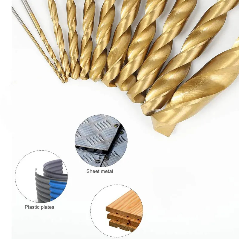 ชุดดอกสว่านเหล็ก ชุบไทเทเนียม 99 ชิ้น พร้อมกล่องอย่างดี No.TOL5 - รูปที่ 5