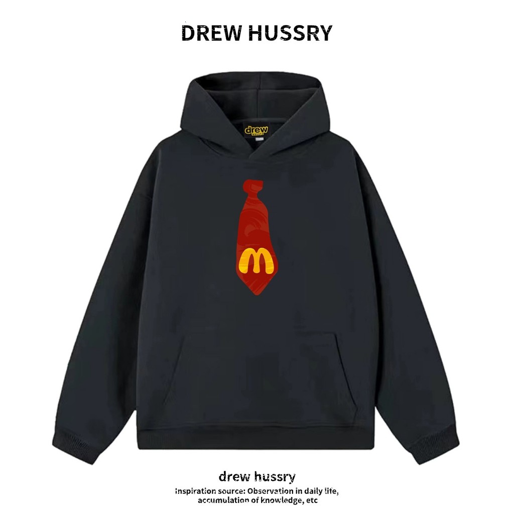 [M-2XL]เสื้อกันหนาว มีฮู้ด ผ้าฝ้าย พิมพ์ลาย สีพื้น สําหรับผู้ชาย และผู้หญิง ขนาดหลวมสำหรับสวมใส่สบาย