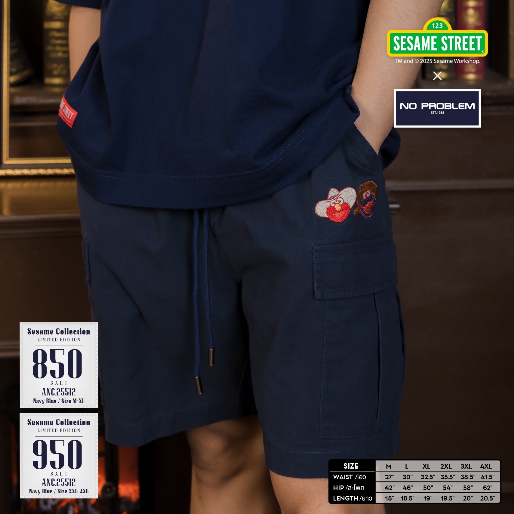 No Problem เสื้อคอกลมโอเวอร์ไซส์ รุ่น ANC.25217  – LIYE LIFE HAPPY OVERSIZED T-SHIRT ราคา ถูกที่สุด ดีลบีเคเค แกลเลอรีภาพที่ 3