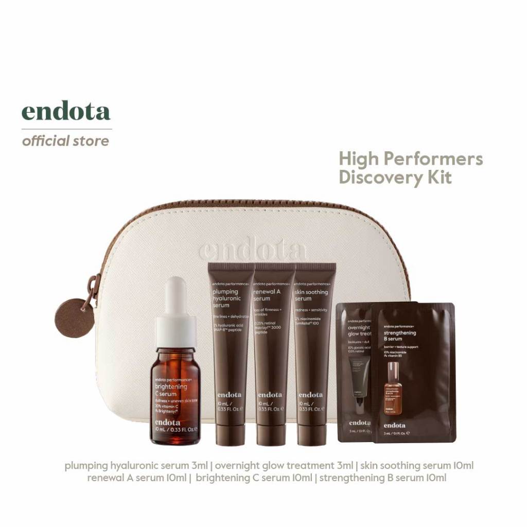 endota High Performers Discovery Set เซ็ทสุดคุ้มพร้อมกระเป๋า