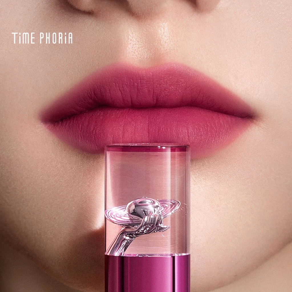 （ซื้อ 1 แถม 1）Time Phoria Altera Blurring Lip Tint ลิปสติก ลิปแมท ทิ้นน้ำเบลอปาก เนื้อฉ่ำเปลี่ยนเป็นแมตต์ thumbnail 5