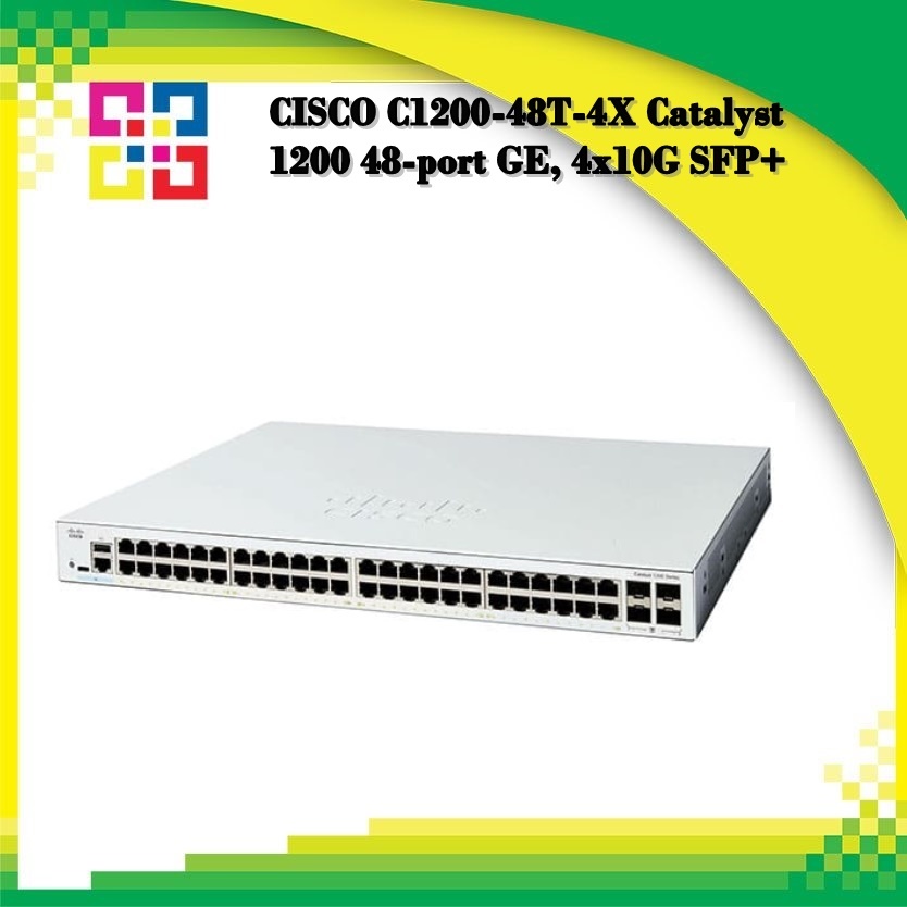 CISCO C1200-48T-4X Catalyst 1200 48-port GE, 4x10G SFP+