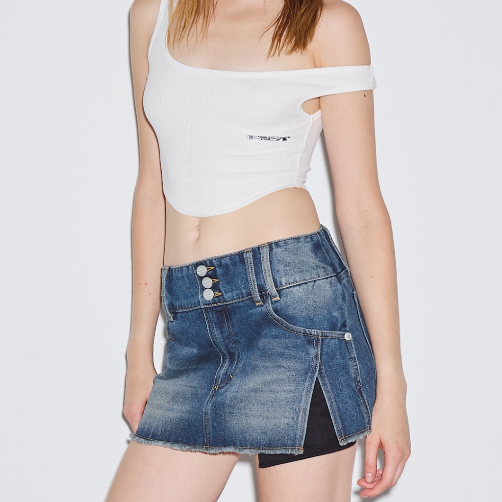 PNST KATE Skirt กระโปรงยีนส์สั้น