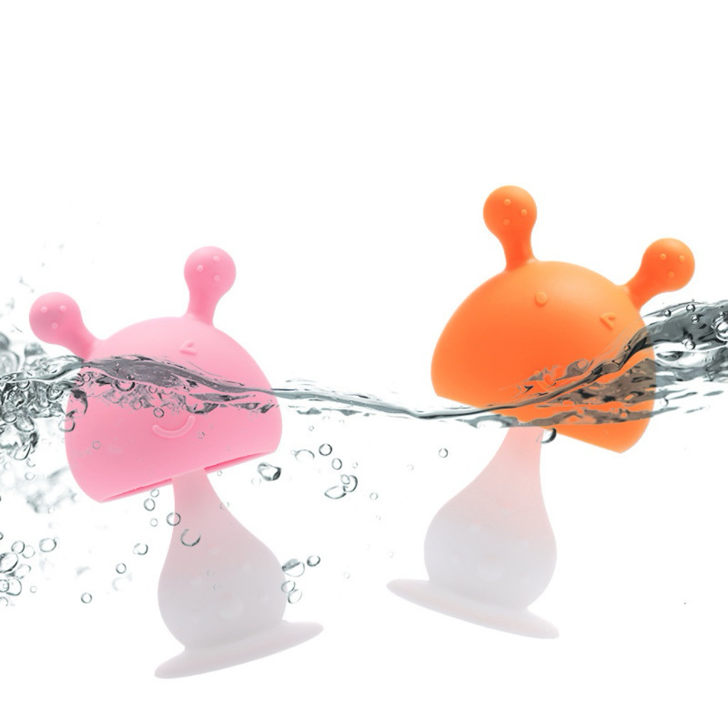 ยางกัดหัวเห็ดสำหรับเด็ก มีเสียงกรุ้งกริ้ง มีกล่องแถมฟรีให้ ของเล่นเด็ก เห็ดมีเสียง - รูปที่ 5