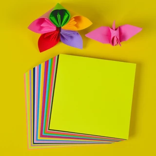 กระดาษสติ๊กเกอร์สี A4color sticker กระดาษสีมีกาว fluorescent color สติ๊กเกอร์สี A4 สีสะท้อนแสง