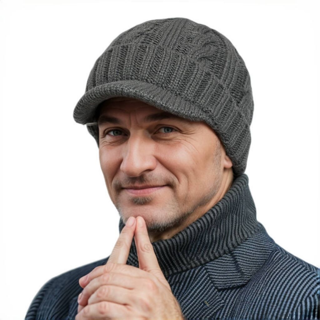 หมวกไหมพรมกันหนาว หมวกเบสบอลไหมพรม 🇹🇭ส่งจากไทย