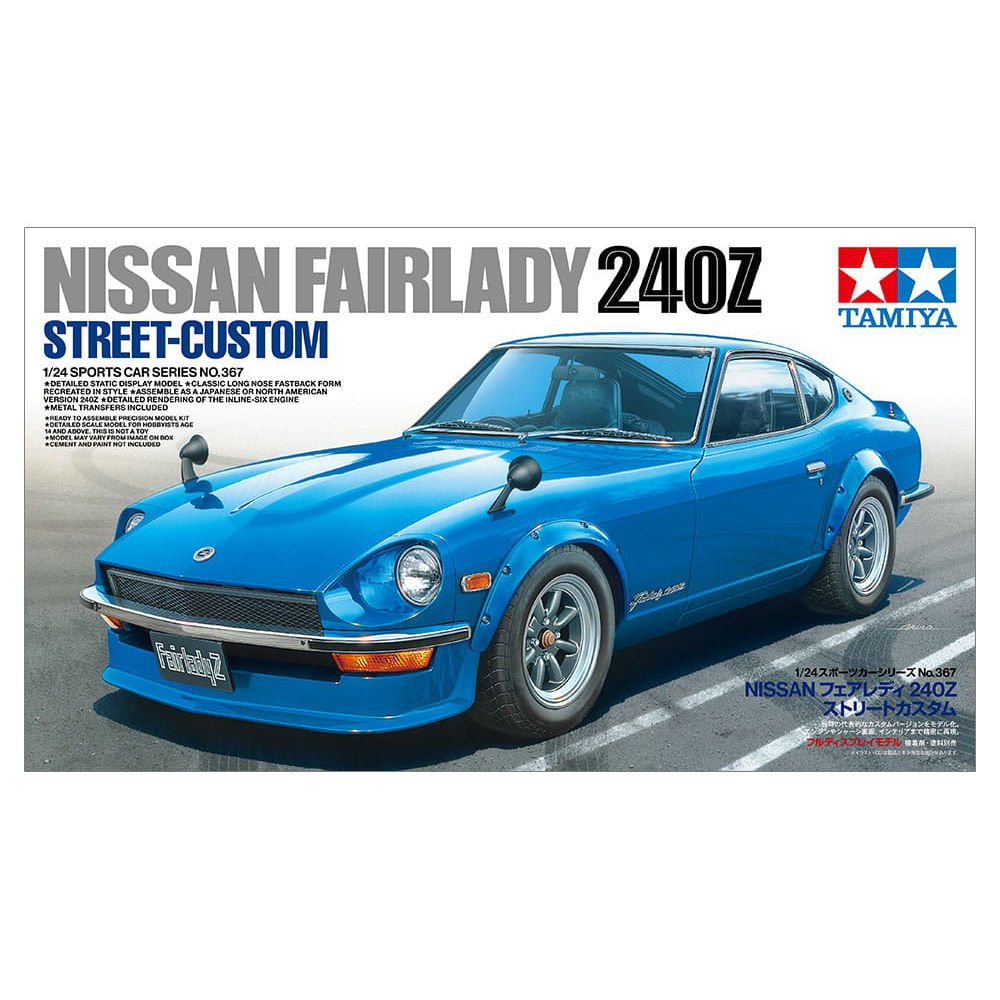 4950344243679 Tamiya 24367 Nissan Fairlady 240Z Street-Custom
