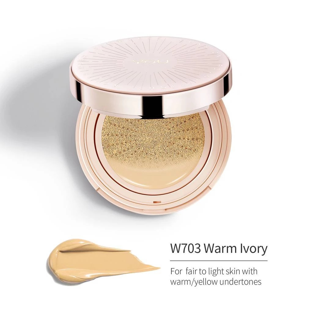 You Noutri Wear + Flawless Cushion Foundation 11 กรัม คุชชั่น เนื้อลิควิด ปกปิด บางเบา