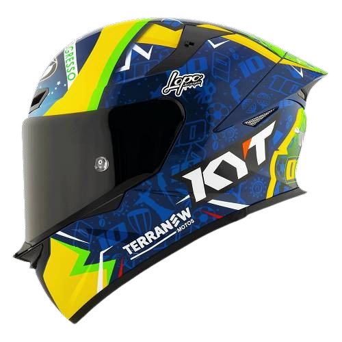 หมวกกันน็อค KYT TT Revo Diogo Moreira 2024 Replica ชิวใส จัดส่งไว