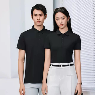 777-เสื้อโปโลคอปก แขนสั้น ผ้าบาง ระบายอากาศดี