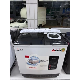 TOSHIBA เครื่องซักผ้า 2 ถัง ขนาด 14 ก.ก. รุ่น VH-Q150MT TWIN TUB WASHING MACHINE โตชิบา