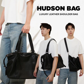 กระเป๋าถือ-สะพายไหล่ ดีเทลงานหนัง สไตล์เกาหลีรุ่น HUDSON BAG Luxury leather shoulder bag
