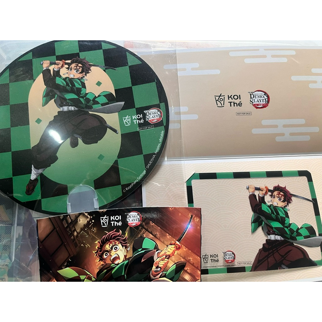 Demon Slayer x KOI the : เซ็ตพัด+การ์ดตัวละคร