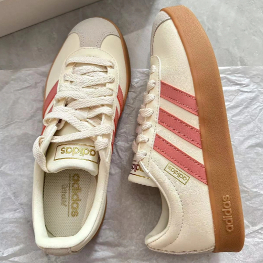 Adidas VL COURT 2.0 Classic Comfortable Low top Board Shoes Rice noodles ของแท้ 100%