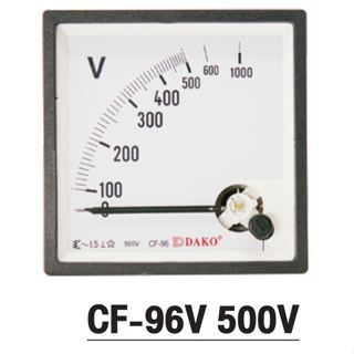 CF-96V โวลท์มิเตอร์ 96*96mm 0-500V. ″DAKO″