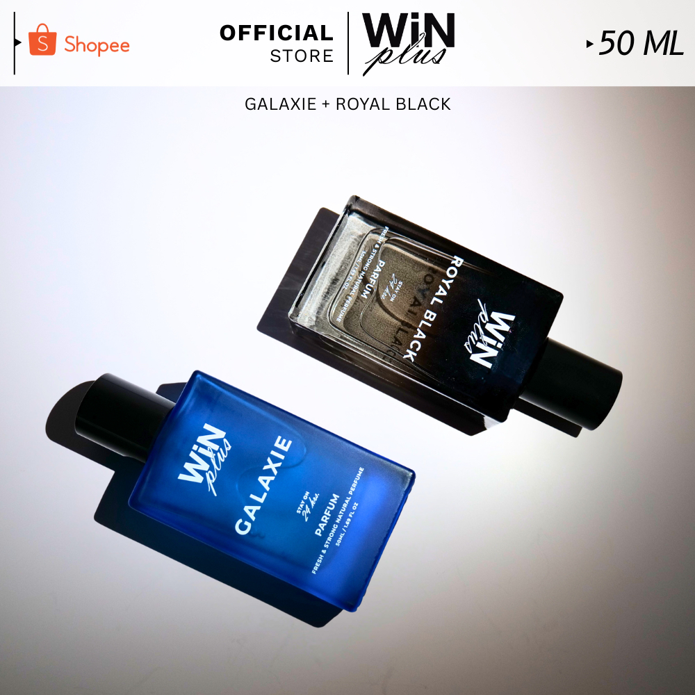 WiNPlus Perfume SET หัวกะไดไม่เคยแห้ง (รอยัล แบล็ค + กาแล็กซี่)