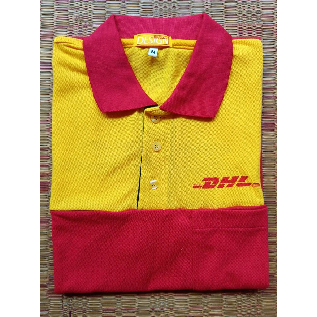 เสื้อโปโลพนักงาน DHL