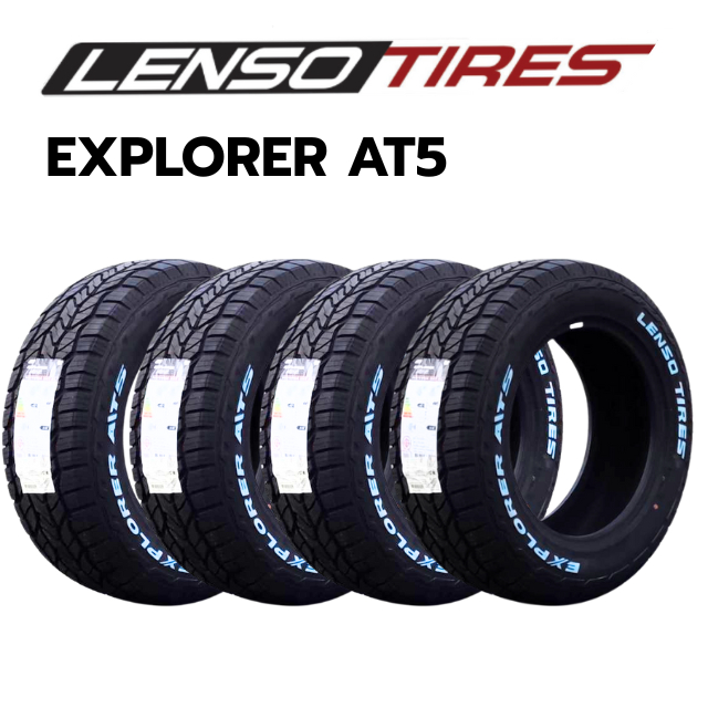 ส่งฟรี | ยางรถยนต์ LENSO 265/50 R20 รุ่น EXPLORER AT5 ยางSUV ขอบ20 เกาะถนนมั่นใจ ยางใหม่ ปี2026