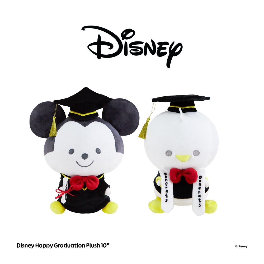Disney Happy Graduation Plush 10 inch - ตุ๊กตาดิสนีย์คอลเลคชั่นรับปริญญา