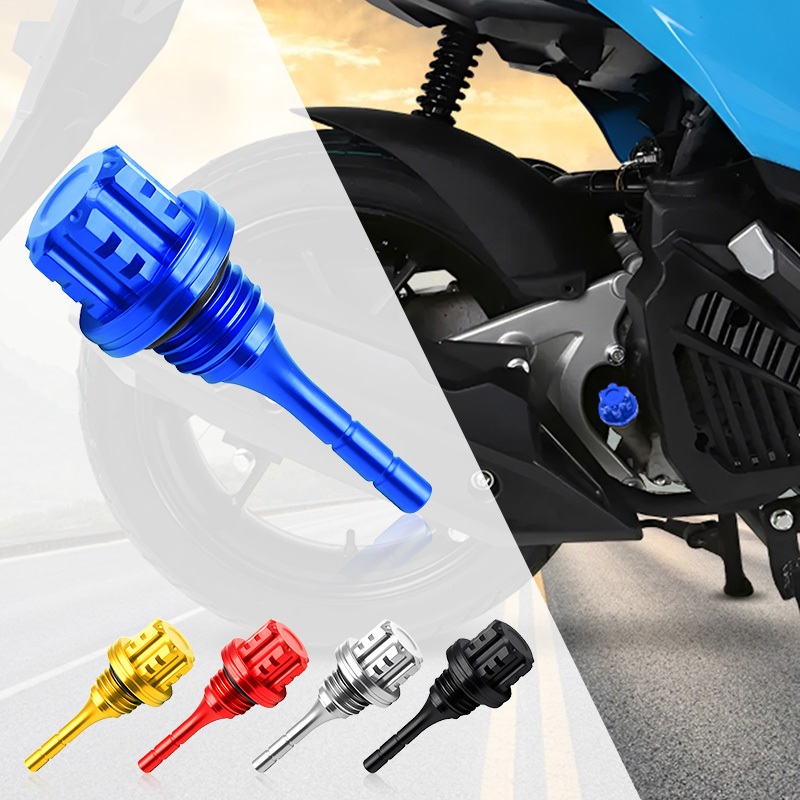 ก้านวัดน้ำมันเครื่อง จุกปิดน้ำมัน สำหรับรถมอเตอร์ไซค์ เกวัดน้ำมันเครื่อง มอเตอร์ไซค์ ตรงรุ่น 100% แท้ศูนย์ - รูปที่ 5