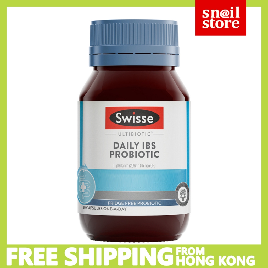Swisse Ultibiotic Daily IBS Probiotic (EXP 2027） 30 capsules