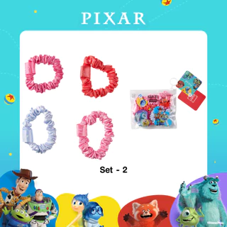 UNO ยางรัดผมแบบสลิป 4 ชิ้น Disney Pixar ลิขสิทธิ์แท้