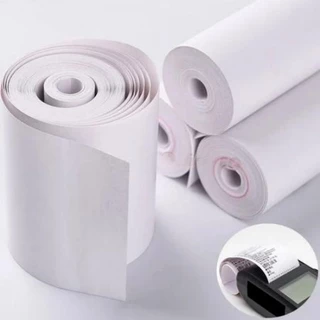 กระดาษพิมพ์ใบเสร็จ 57*30mm 57x40 57X50MM ไร้แกน ยกลัง 100 ม้วน บิล ใบเสร็จ กระดาษความร้อน Thernal Paper 70 gsm