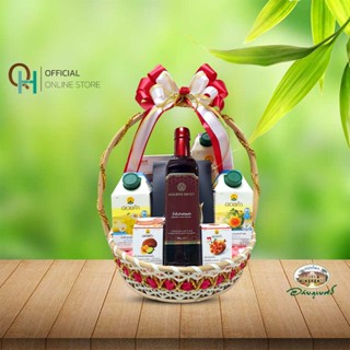 คิวเฮิร์บ เซตกระเช้า ดอยคำ สุขภาพดี เซต F4