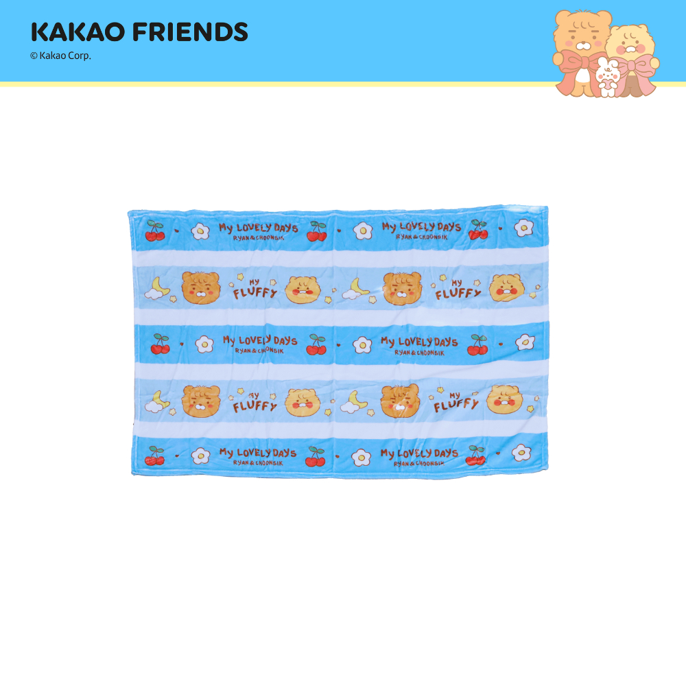 Kakao Friends ผ้าห่ม Flannel 40x60 My Fluffy Friends