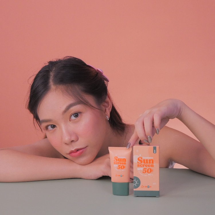 Le moon ครีมกันแดดรองพื้น SPF50 PA+++