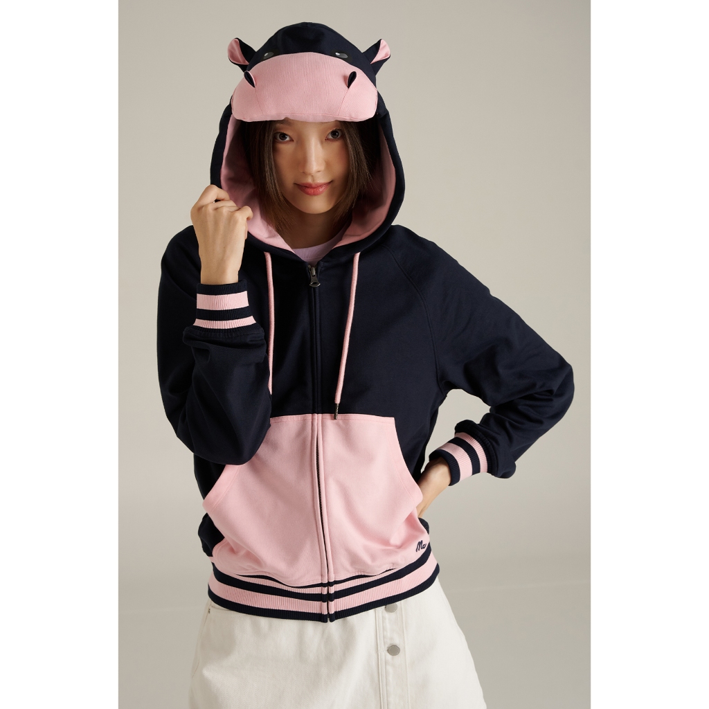 Mc JEANS Online Exclusive เสื้อกันหนาว ฮู้ดดี้ ฮิปโป Hippo Unisex แขนยาว MJHP261 ราคา ถูกที่สุด ดีลบีเคเค แกลเลอรีภาพที่ 7