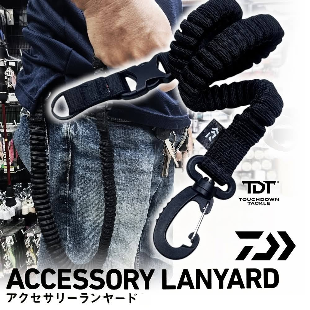 DAIWA LANDYARD ** สาย Landyard Tactical Style  เซฟตี้เชือกแขวน กริปเปอร์ , คีม , สวิงพกพา ทนทาน วัสด