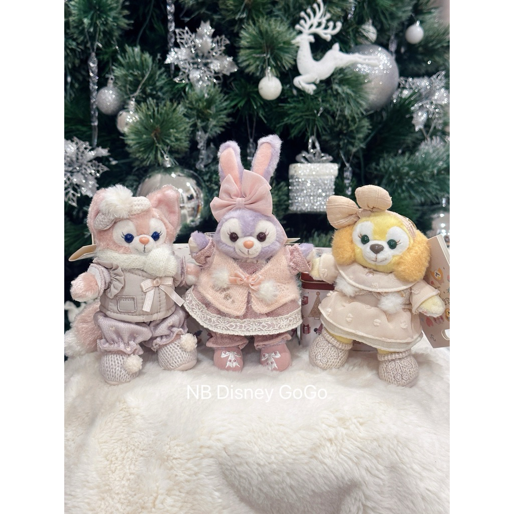 พร้อมส่งในไทย🩷พวงกุญแจ Linabell Stellalou Duffy CookieAnn คอล Little Friends Series 2025 ของ Shanghai Disneyland