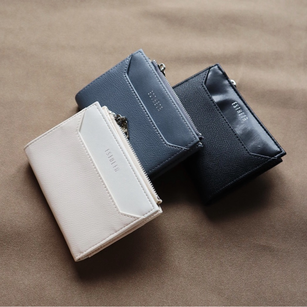 พร้อมกล่อง Slim wallet กระเป๋าสตางค์สองพับ บางและจุบัตรได้เยอะ