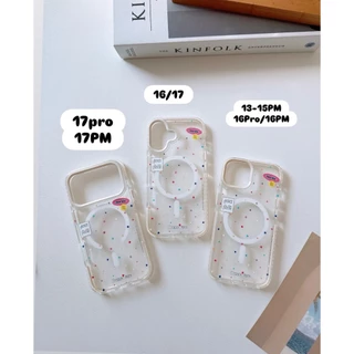 [i17] ส่งด่วน✨S1892 เคสใสดาวเล็ก เคสไอโฟน ชาร์จไร้สาย กันเลนส์กล้อง สำหรับ Iphone รุ่น 14-17Promax