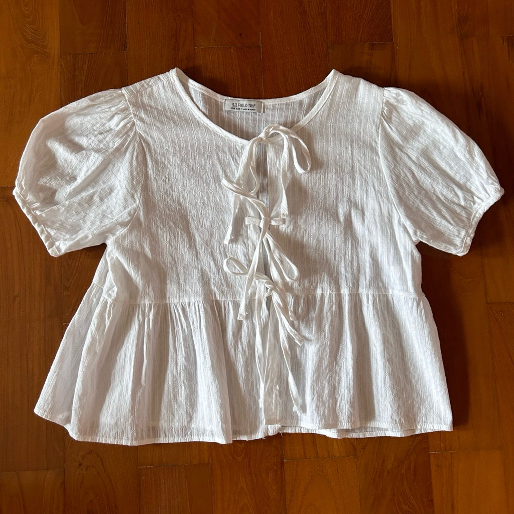 ALAND 3.3 field trip tie front top