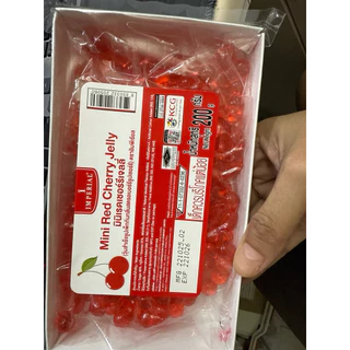 เยลลี่แดง เม็ดเล็ก อิมพีเรียล200 กรัม mini red cherry jelly
