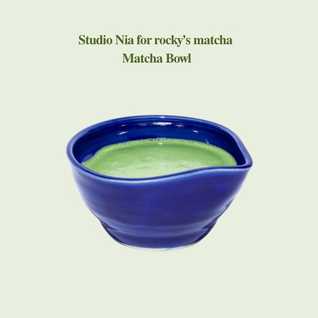 พร้อมส่ง ROCKY’S MATCHA Studio Nia for rocky’s matcha Chawan (ถ้วยมัทฉะ) ถ้วยมัทฉะ