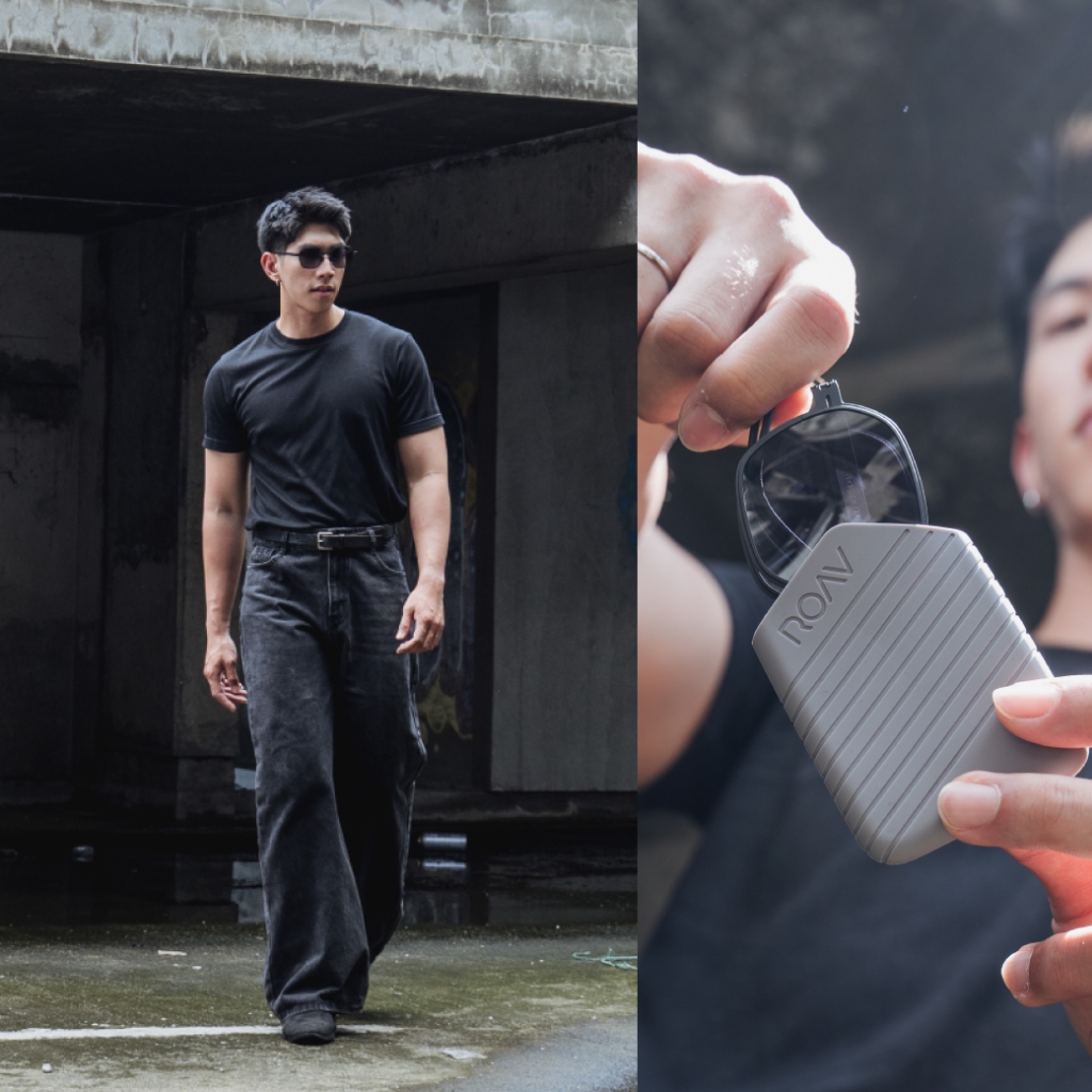 แว่นพับได้ ROAV รุ่น ROYAL (แว่นกันแดด) เลนส์โพลาไรซ์ ป้องกันรังสี UV - รูปที่ 3