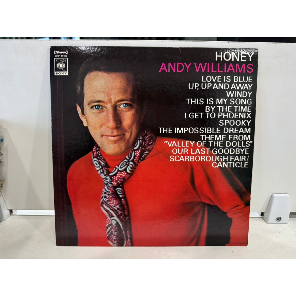 1LP Vinyl Records แผ่นเสียงไวนิล  HONEY ANDY WILLIAMS     (H3F78)