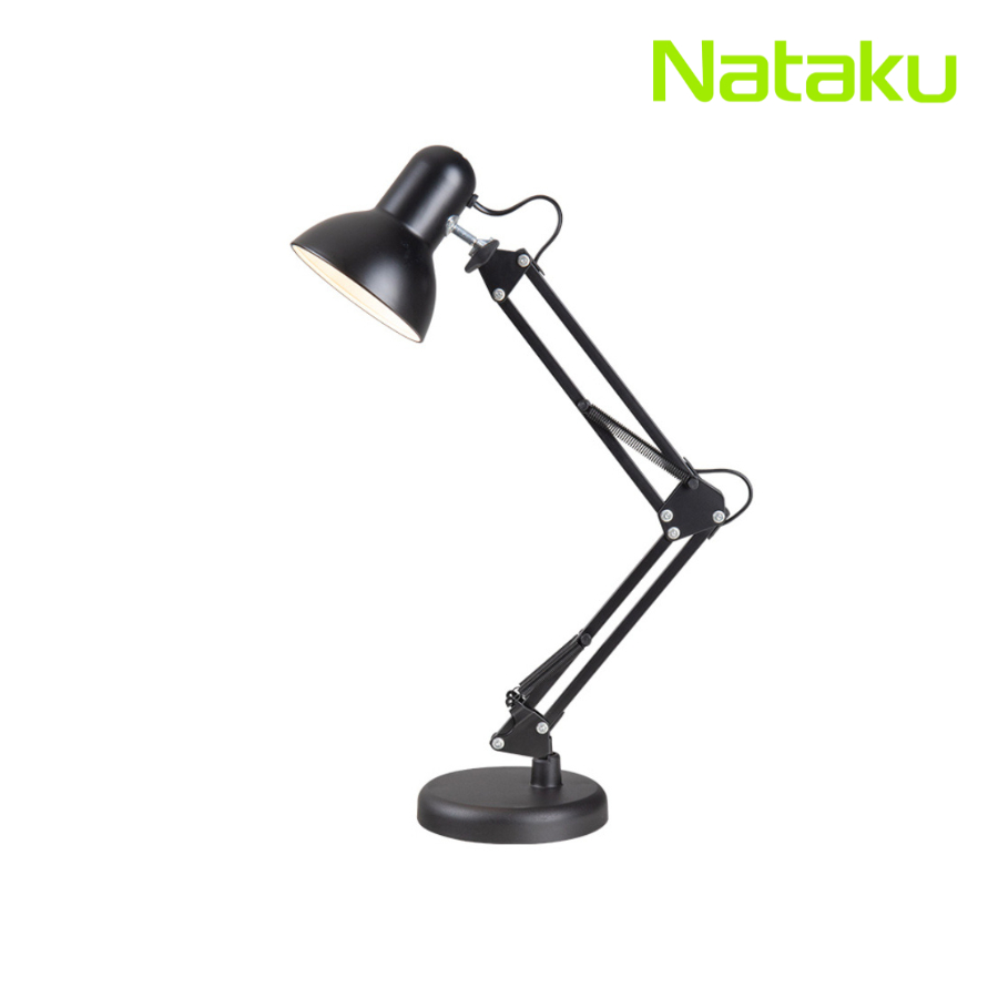 Nataku โคมไฟตั้งโต๊ะ โคมไฟอ่านหนังสือ โคมไฟทำงาน ปรับระดับได้รอบทิศทาง Table Lamps