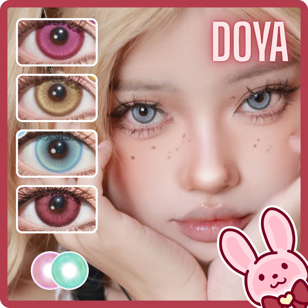 ✨️Jelly Eye✨️ พร้อมส่ง 🇹🇭 มีค่าสายตาบางรุ่น คอนแทคเลนส์คอสเพลย์ Doya แบบรายวันจีน (2)