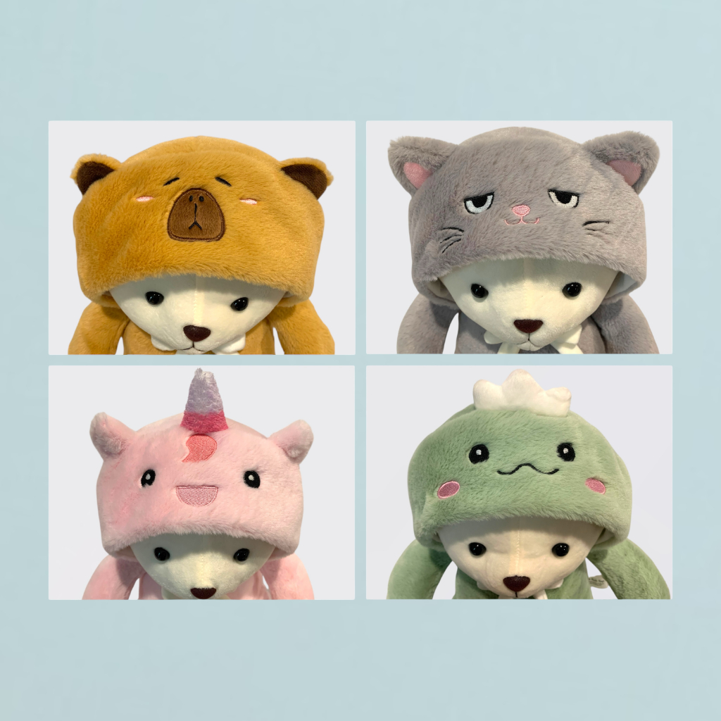 ตุ๊กตาแก็งค์ แบร์รี่ 17" Beary Animal Gang Size M Stuffed Animal
