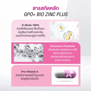GPO PLUS 🟠 Asta + C-cera +Bio Zinc ผิวสวยตัวแม่🟠 ลดสิว คุมมัน ผิวใส บูสต์เกราะป้องกัน ปกป้องผิว