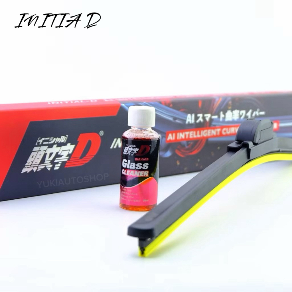 ใบปัด Initial D นวัตกรรมยางปัดแห่งอนาคต  ยืดหยุ่น ทนทาน ปัดเงียบ! ที่สุดแห่งความเรียบ ผสานยางธรรมชาติเทคโนโลยี Al Hybrid ราคา ถูกที่สุด ดีลบีเคเค แกลเลอรีภาพที่ 8