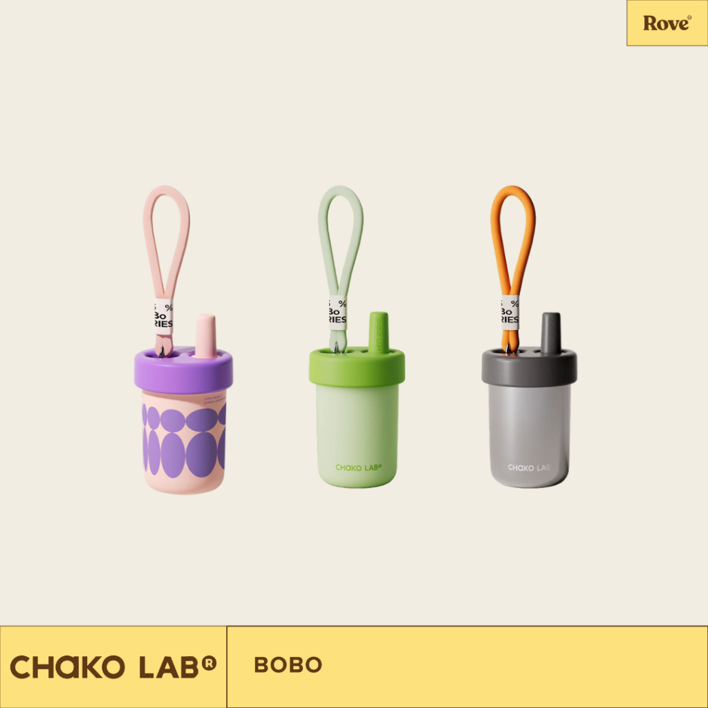 CHAKO LAB BoBo Thermos Cup แก้วน้ำสีสันสดใส ดีไซน์น่ารัก