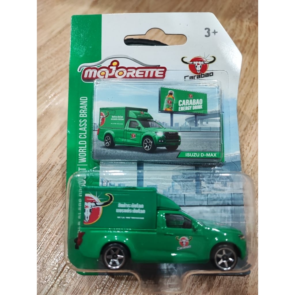โมเดลรถเหล็ก Majorette IZUZU D - MAX Carabao