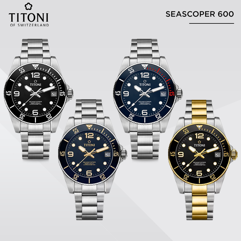 นาฬิกา Titoni Luxury Gents Watch - SEASCOPER 600