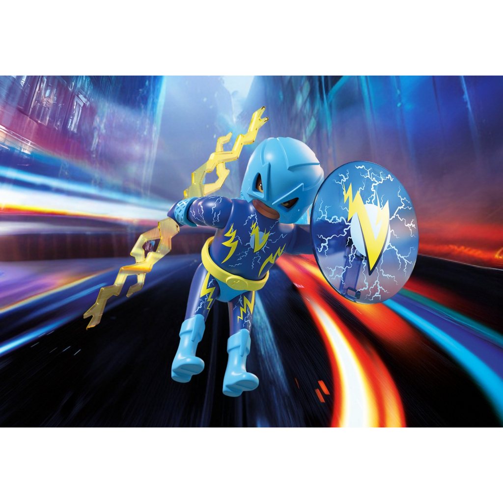 Playmobil 71836 PM Heroes Lightning Hero ฮีโร่ ไลท์นิ่งฮีโร่